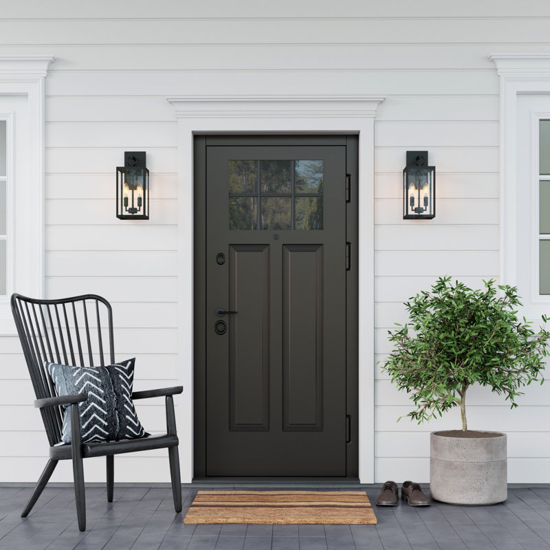 Freeport Park® Outdoor Wall Light Porch Lantern & Reviews | Wayfair
